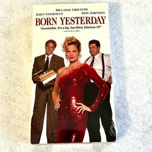 Born Yesterday New Sealed VHS 1993 Melanie Griffith, Don Johnson, John Goodman
